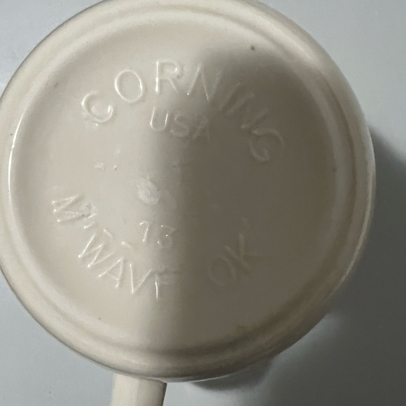 Set of 4 Vintage Corelle Corning Ware FOREVER YOURS Coffee Mugs Cups Pink Heart - Picture 5 of 7